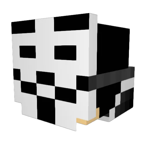 EagleLegend11 Minecraft avatar head, 3D render