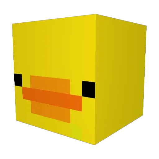 Eagle_Duck Minecraft avatar head, 3D render