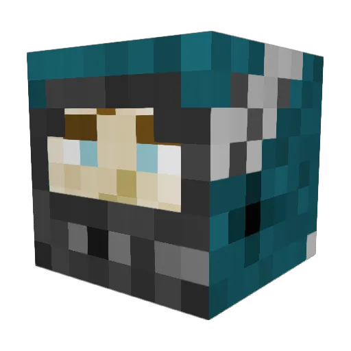 EaglesFan05 Minecraft avatar head, 3D render