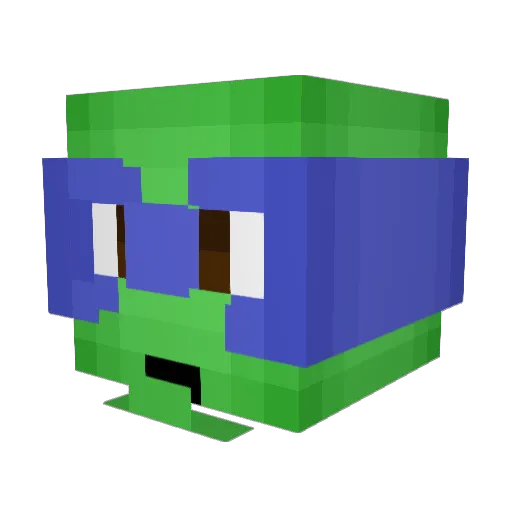 EaglesMane Minecraft avatar head, 3D render