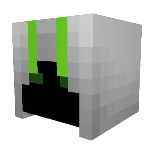 Eano888 Minecraft avatar head, 3D render