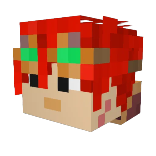 Earendil_Halith Minecraft avatar head, 3D render