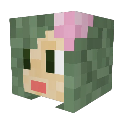Earendil__ Minecraft avatar head, 3D render