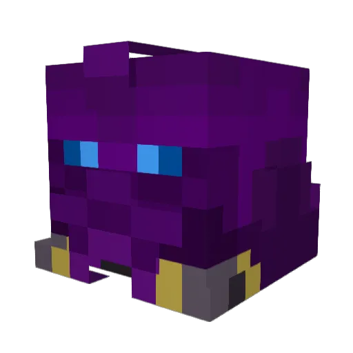 EarlOmega Minecraft avatar head, 3D render