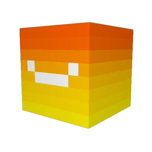 EarlySleep Minecraft avatar head, 3D render