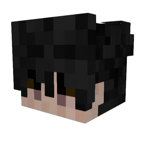 EarlzRO Minecraft avatar head, 3D render