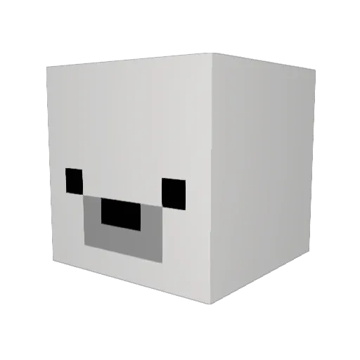 EarthHar7 Minecraft avatar head, 3D render