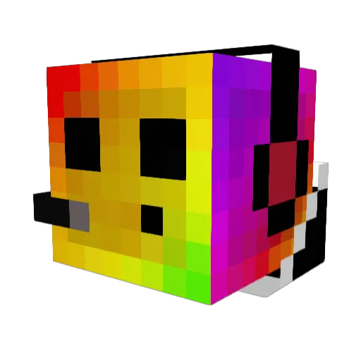 EarthMC_64 Minecraft avatar head, 3D render