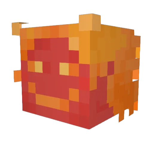 Earthbadgerr Minecraft avatar head, 3D render