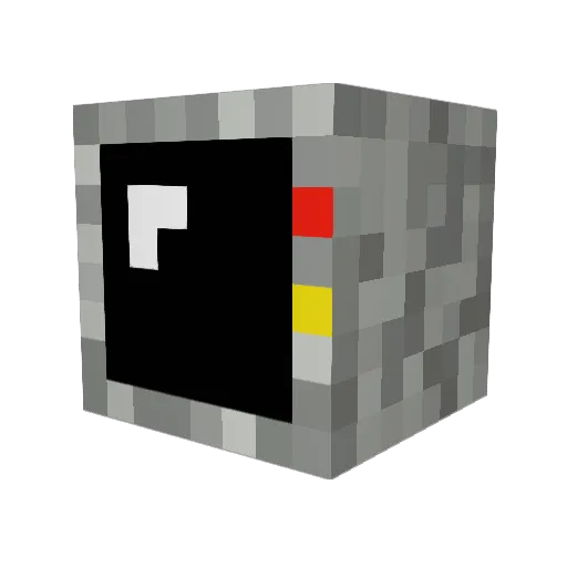 Earthcoredragon Minecraft avatar head, 3D render
