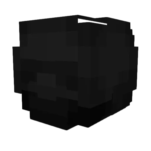 Earving1 Minecraft avatar head, 3D render