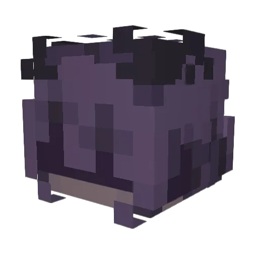 EasedNightmare Minecraft avatar head, 3D render