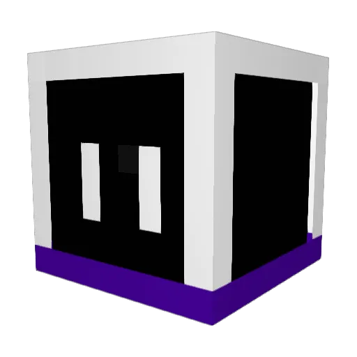 EasonTang Minecraft avatar head, 3D render