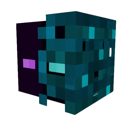 East6969 Minecraft avatar head, 3D render