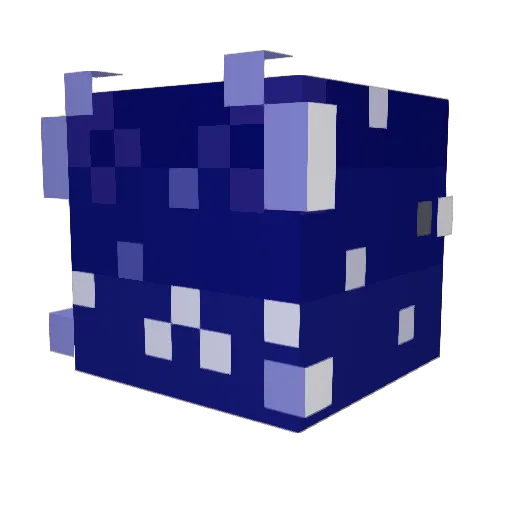 EastHun_18 Minecraft avatar head, 3D render