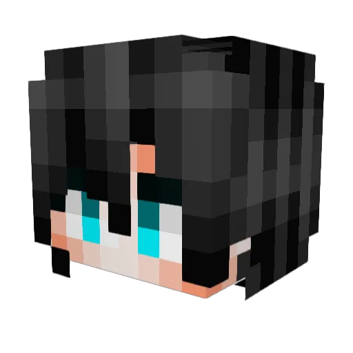 Easter_Cute_RC Minecraft avatar head, 3D render
