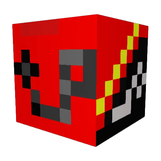 EasternCoast Minecraft avatar head, 3D render