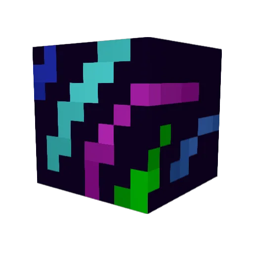 EasternLights Minecraft avatar head, 3D render