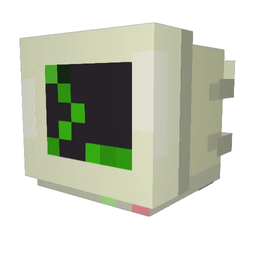 EasyAceB Minecraft avatar head, 3D render