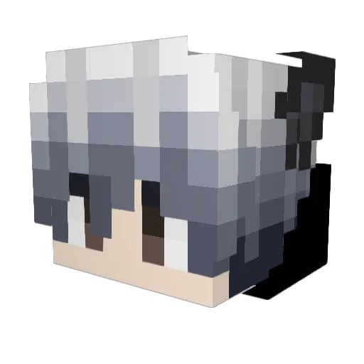 Easy_Master Minecraft avatar head, 3D render