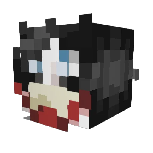 EatThabread11 Minecraft avatar head, 3D render