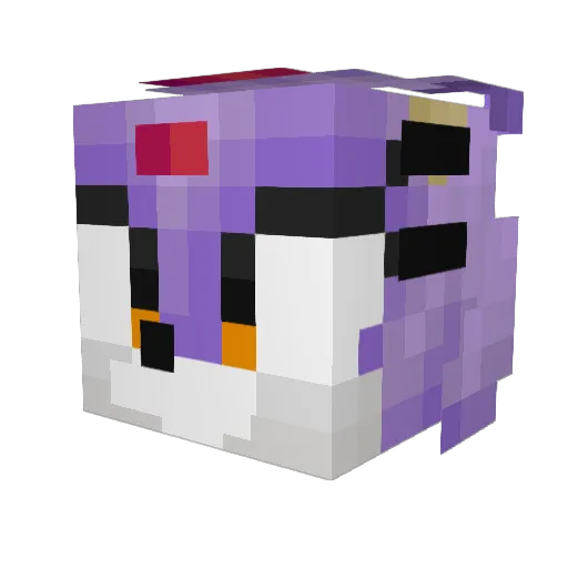 EatTheMango Minecraft avatar head, 3D render