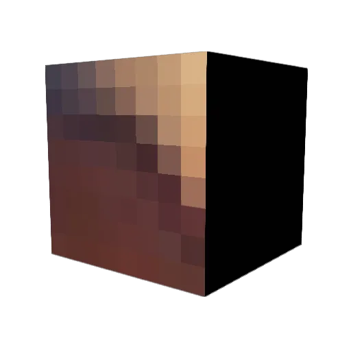 EatUrPancreas Minecraft avatar head, 3D render