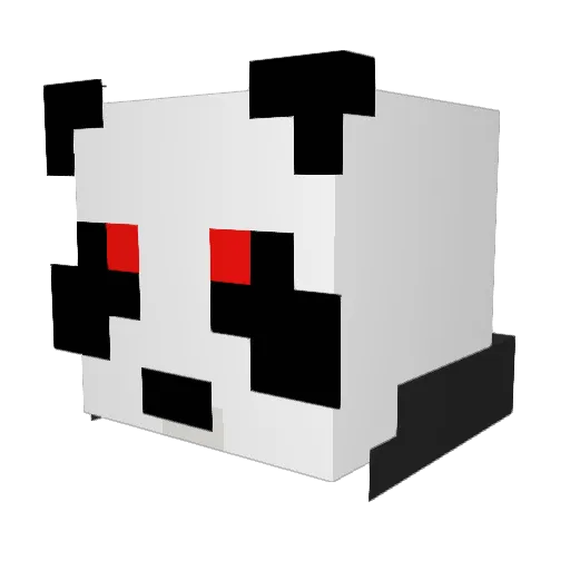 EaterOf_Rice Minecraft avatar head, 3D render