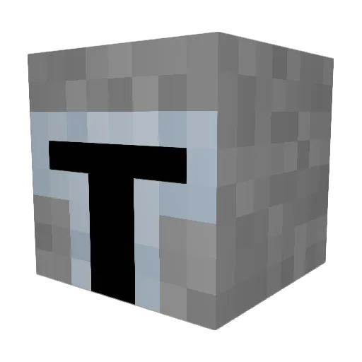 Eatheen Minecraft avatar head, 3D render