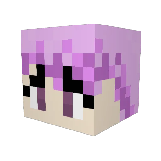 Eathxn_ Minecraft avatar head, 3D render