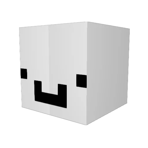 Eazy003601414 Minecraft avatar head, 3D render
