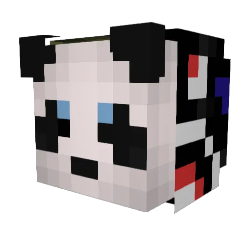 EazyDean Minecraft avatar head, 3D render
