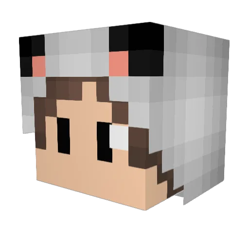 EazyJakeOven Minecraft avatar head, 3D render