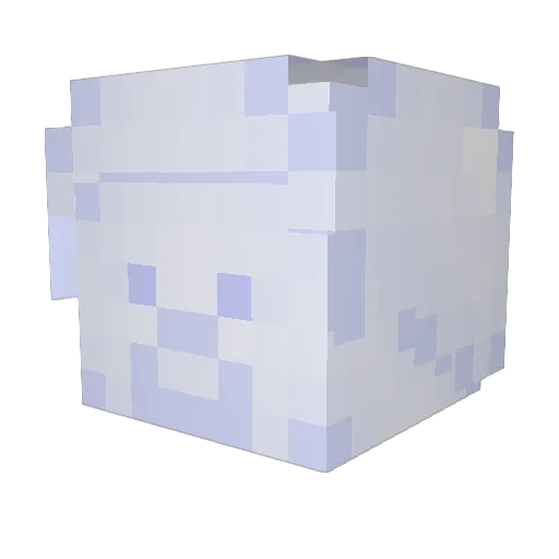 Ebbethemaster10 Minecraft avatar head, 3D render