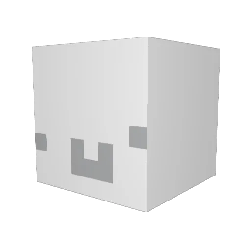 EbinPihvi66 Minecraft avatar head, 3D render