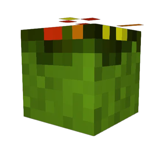 EbolaBaby Minecraft avatar head, 3D render