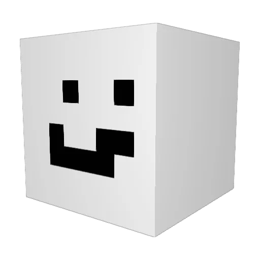 Ebromand Minecraft avatar head, 3D render