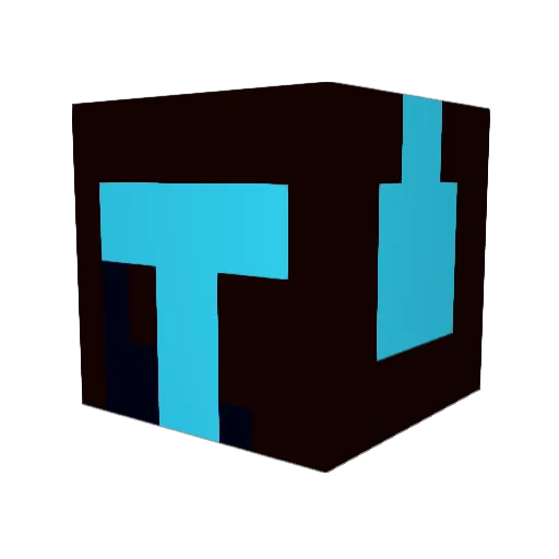 EcCo18 Minecraft avatar head, 3D render