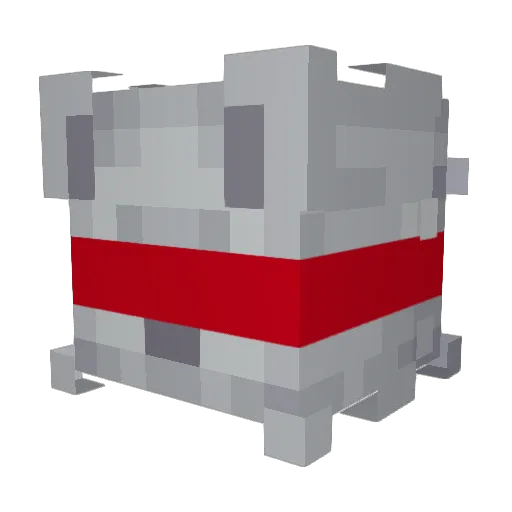 EccentricCat264 Minecraft avatar head, 3D render