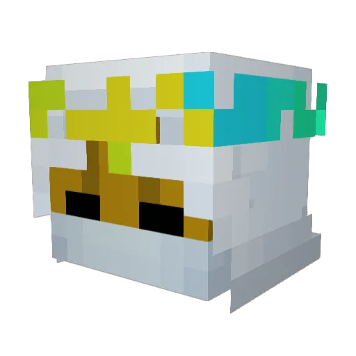 EchoOfValor Minecraft avatar head, 3D render