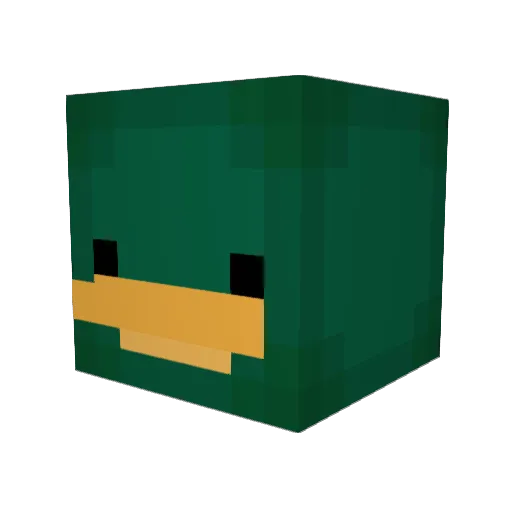 EchoSquad99 Minecraft avatar head, 3D render