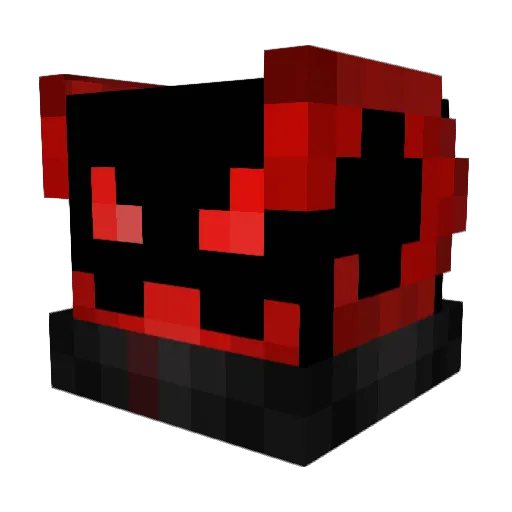 Echoisnice Minecraft avatar head, 3D render