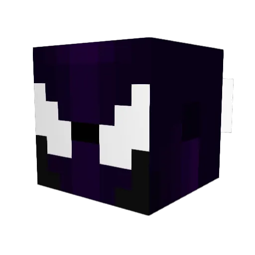 EchterNDH Minecraft avatar head, 3D render