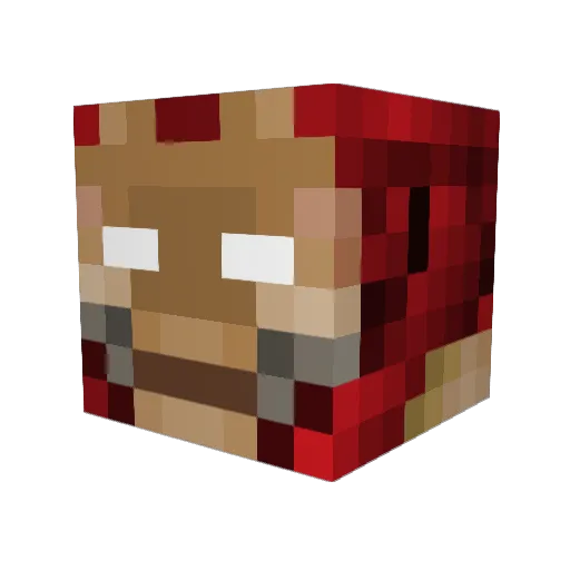 Ecke_123 Minecraft avatar head, 3D render