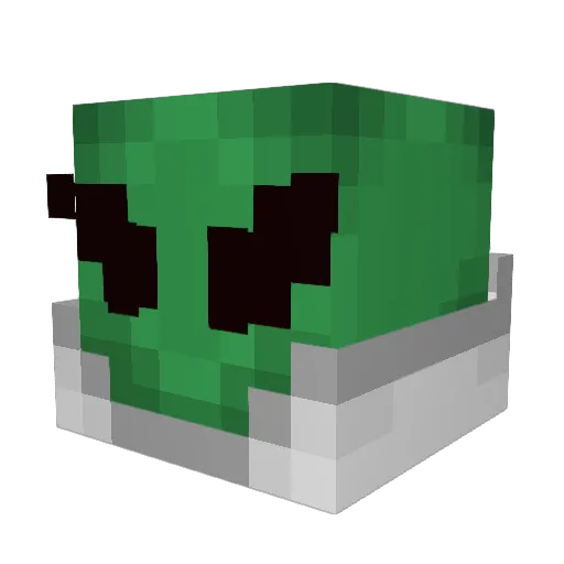 Ecliipse6730 Minecraft avatar head, 3D render
