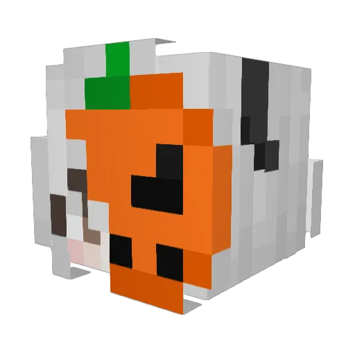 Eclipryn Minecraft avatar head, 3D render