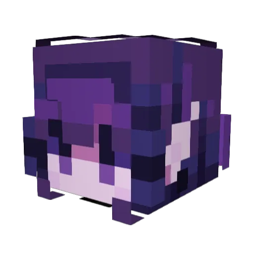 EclipsaApsephion Minecraft avatar head, 3D render