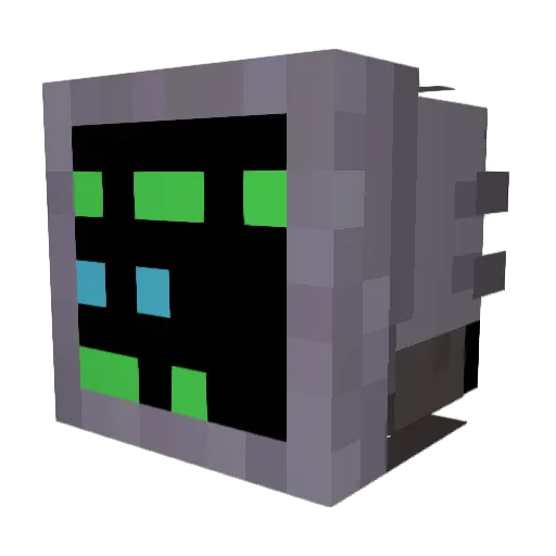 Eclipsa_ Minecraft avatar head, 3D render