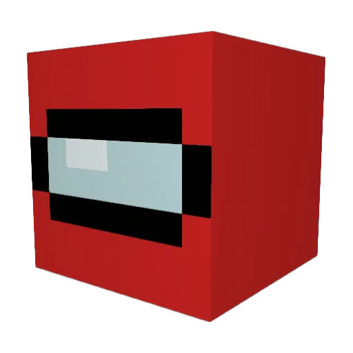 Eclipse849 Minecraft avatar head, 3D render