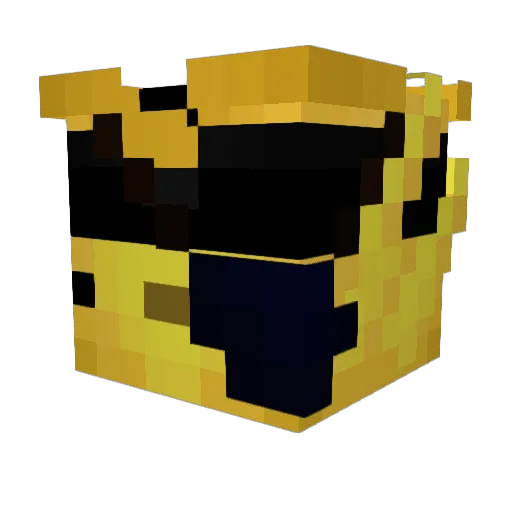 EclipseDuoVT Minecraft avatar head, 3D render